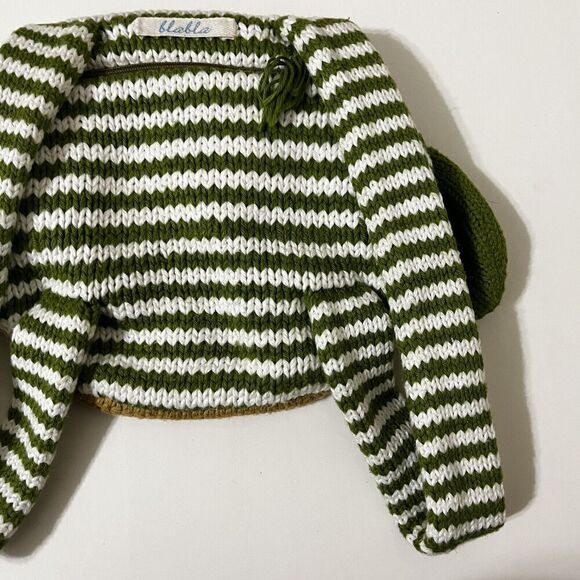 Blabla Kids Knit Puppy Dog Mini Small Backpack Bag Cotton - Picture 10 of 13